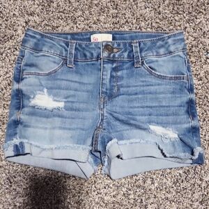 SO Girl's Blue Denim Shorts